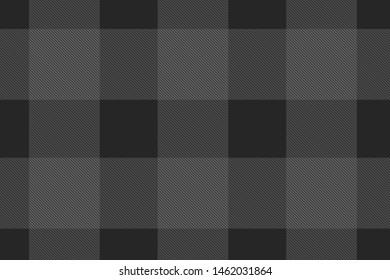 Vector Black and gray Gingham check pattern design illustration for Fabric printing