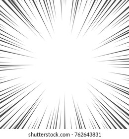 Manga speed burst frame. Radial anime speed lines. Crash zoom effect for  comic book, Stock Vector, Vector And Low Budget Royalty Free Image. Pic.  ESY-061560213 | agefotostock