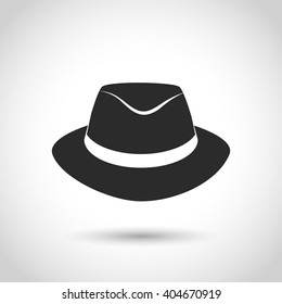 Vector Black Hat Icon Stock Vector (Royalty Free) 404670919 | Shutterstock