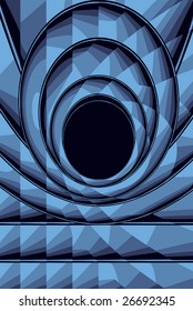 vector - black hole