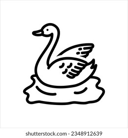 Vektorschwarzes Symbol für Tier 