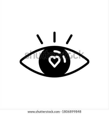 Vector black icon for attractive