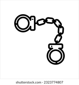 Icono negro vector para la servidumbre