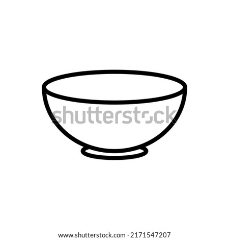 Vector black icon for bowl. Bowl Icon Template. bowl icon vector soup sign dish vector healthy food