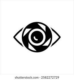 Vector black icon for bright look
