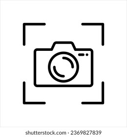 Icono negro vector para la captura