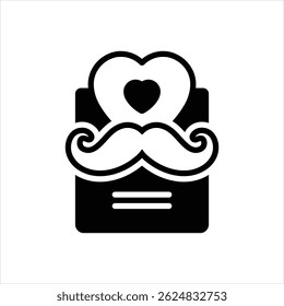 Vector black icon for card