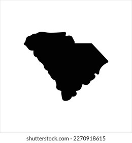 Vector black icon for charleston