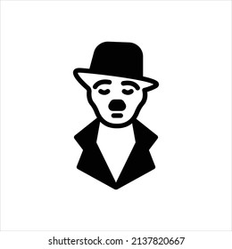 Vector Black Icon Charlie Stock Vector (Royalty Free) 2137820667 ...