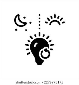 Vector black icon for continues
