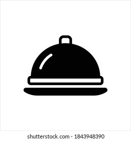 Vector black icon for cover