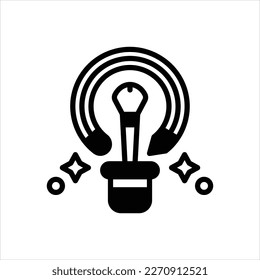 Vektorschwarzes Symbol für das Erstellen