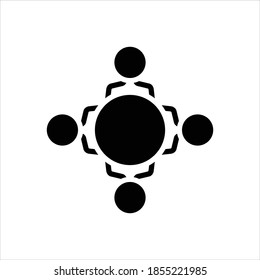 Vector black icon for cultural