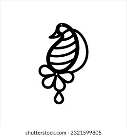 Icono negro vector para la curva