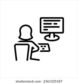 Icono negro vector para el departamento