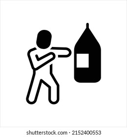 Vector black icon for determines