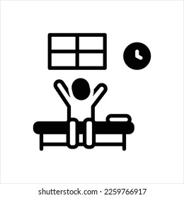 Icono negro del vector para el anterior