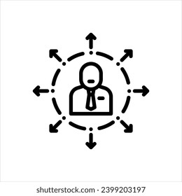 vector black icon for extensive