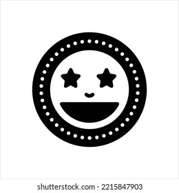 Vector black icon for fabulous