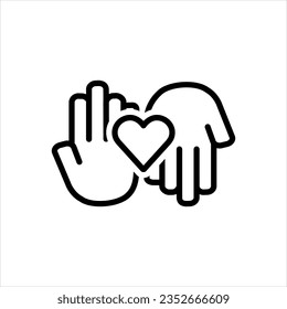 Vector black icon for fair