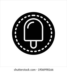 Vector black icon for fancy