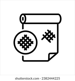 vector black icon for fibreglass