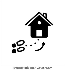 Vector black icon for gonna