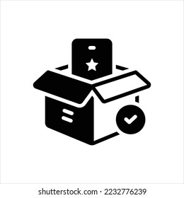 Vector black icon for got 