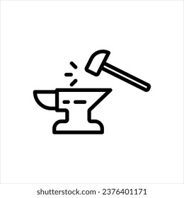 Vector black icon for harden 