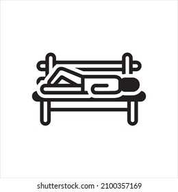 Vector black icon for homeless