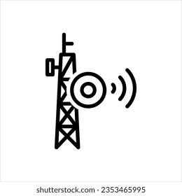 Vector black icon for infra