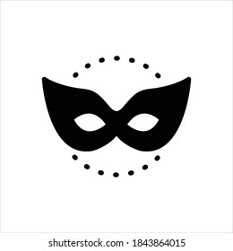 Vector black icon for italian