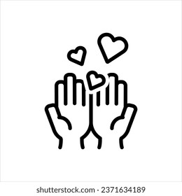 Vector black icon for kind ,