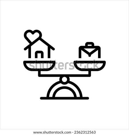 Vector black icon for load balancer 
