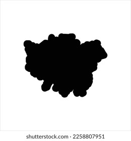 Vektorschwarzes Symbol für London