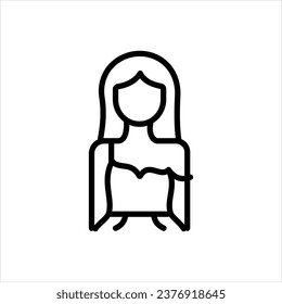 Icono negro vector para mal funcionamiento 