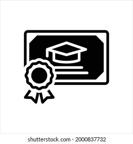 Vector black icon for masters