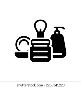 Vector black icon for miscellaneous