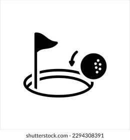 Vector black icon for nearly