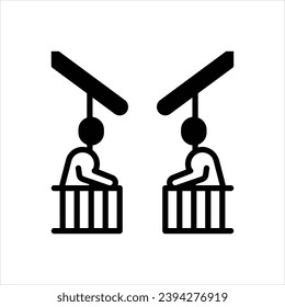 Vektorschwarz-Symbol für die Nachbarschaft