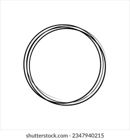 Vector black icon for orbicular