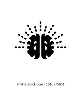 Icono negro vectorial para la filosofía