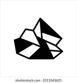 Icono negro vector para pierder