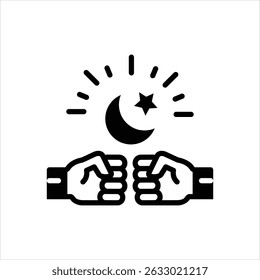 Ícone de preto vetorial para energia