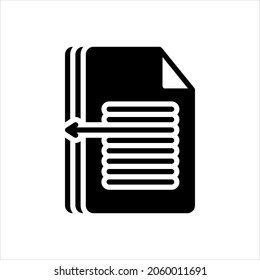 Vector Black Icon Preceding Stock Vector (Royalty Free) 2060011691 ...