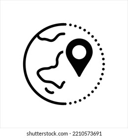 Icono negro vector para reino