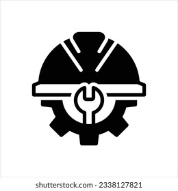 Vector black icon for reform