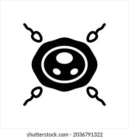 Vector black icon for reproduce