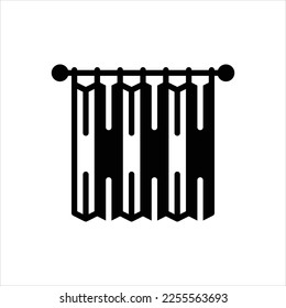 Icono negro vectorial para la funda