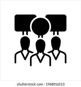 Vector black icon for striking